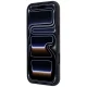 Mercedes Leather Semi Wrap Iconic Line MagSafe vāciņš priekš iPhone 18 Pro Max / 17 Pro Max, bordo