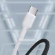 Dudao L9T 5A USB-A uz USB-C kabelis 1 m, balts