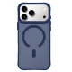 3mk Smoke MagCase vāciņš iPhone 17 Pro Max ar MagSafe, zils caurspīdīgs
