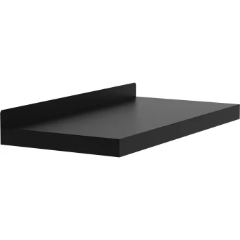 Alfa Forni sānu plaukts 40x80 cm moduļiem 80x80 un 160x80 cm, melns