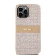 DKNY iPhone 14 Pro vāciņš Mono Stripe & Metal Logo, rozā