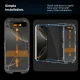 Tech-Protect iPhone 17 Pro Max rūdītais stikls Quick Set+ (2 gab.), melns