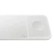 Bezvadu lādētājs Samsung Base Trio EP-P6300TWEGEU 3in1 ar 25W tīkla lādētāju, balts