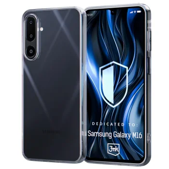 Telefona vāciņš 3mk Clear Case Samsung Galaxy M16 5G, caurspīdīgs