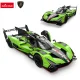 Rastar Lamborghini SC63 LMDH radiovadāms auto 1:14, melns/zaļš