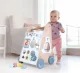 Koka stumjamais gājējs bērniem ECOTOYS ar attīstošiem elementiem