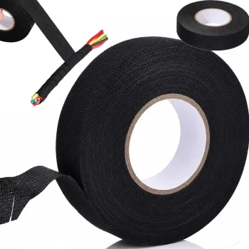 Auduma izolācijas lenta 15mm x 15m, melna