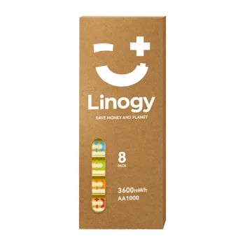 LINOGY AA Li-ion Pro uzlādējamo bateriju komplekts 1.5V 3600mWh, 8 gab. (P1160368)