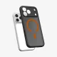 Spigen Ultra Hybrid MagSafe vāciņš iPhone 17 Pro, melns/oranžs