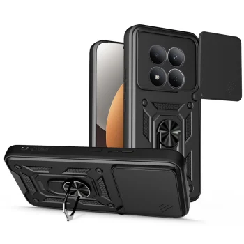 Tech-Protect Xiaomi Redmi Note 15 Pro 5G vāciņš CamShield Pro, melns