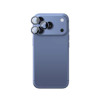 Kameras aizsargstikls AmazingThing Titan Vision Lens Sapphire iPhone 18 Pro / 18 Pro Max, zils