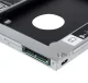 SATA III DVD-RW Bay Second HDD Caddy Adapter 12.7mm | Сietā diska adapteris DVD-dziņa vietā