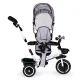 ECOTOYS trīsritenis-ratiņi ar 360° rotējošu sēdekli, pelēks (YM-BT-2)