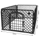 Saliekama manēža, sētiņa, būris kucēniem, kaķēniem utt., 90x90x60 cm | Playpen Arena Cage for Pets