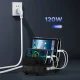 USB uzlādes stacija Orico DUK-10P-V1, 10x USB-A, 120W, melna