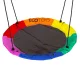 Ecotoys 4-in-1 Dārza rotaļu laukums ar šūpolēm un basketbola grozu