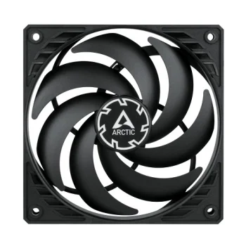 ARCTIC P12 Slim PWM PST 120mm datora korpusa ventilators, melns