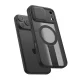 Tech-Protect Kevlar Aura MagSafe vāciņš priekš iPhone 18 Pro Max / 17 Pro Max, Matte Black