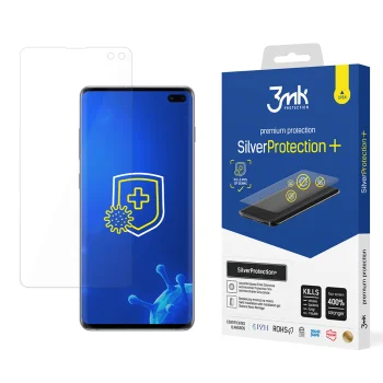 3Mk SilverProtection+ aizsargplēve Samsung Galaxy S10 Plus, caurspīdīga