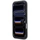BMW M Quadrille Kevlar MagSafe vāciņš priekš iPhone 17 Pro / 18 Pro, melns