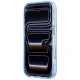 Karl Lagerfeld Peekaboo Logo MagSafe vāciņš priekš iPhone 18 Pro / 17 Pro, gaiši zils