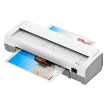 A4 laminators ar piederumiem un plēvēm (50 gab. komplekts)