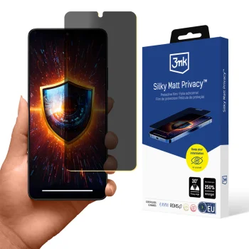 3mk Silky Matt Privacy ekrāna aizsargplēve Xiaomi Poco X6 Pro 5G