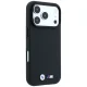 BMW M Quadrille Kevlar Metal Logo MagSafe vāciņš iPhone 17 Pro / 18 Pro, melns