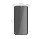 Samsung Galaxy S25 FE (SM-S731B / DS) Tech-Protect Glass Spy+ Privacy Tempered Glass 2x | Privātais Ekrāna...