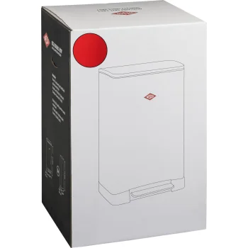 Atkritumu šķirošanas tvertne ar pedāli WESCO Big Double Boy, 2x 18 l, sarkana