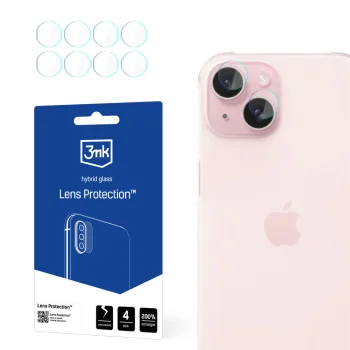 3Mk Protection iPhone 15 Plus kameras aizsargstikls Lens Protection