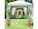 Dārza Pergola Ziedu Balsta Kolonna Augiem Arka Rozēm, 190cm | Garden Flower Support Column for Climbing Plants