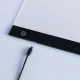 Plāna A4 Formāta LED Gaismas Kastes Rakstāmkrāsu Plāksne Paliktnis ar Pielāgojamu Spilgtumu | Light Box Writing...
