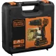 Akumulatora triecienurbjmašīna-skrūvgriezis Black & Decker BDCHD18K-QW, 18V, 1x 1.5Ah