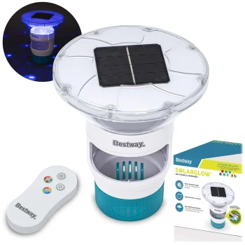 Peldošs hlora dozators baseinam ar LED gaismu Bestway SolarGlow 58943