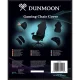Dunmoon 00025824 spēļu krēsla pārvalks, melns