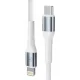 3mk Hyper Cable N-SERIES USB-C uz Lightning kabelis 3m 27W, balts