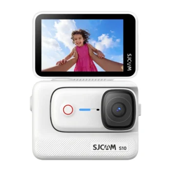 Asa sižeta kamera SJCAM S10 128GB ar Boost Pod moduli, balta