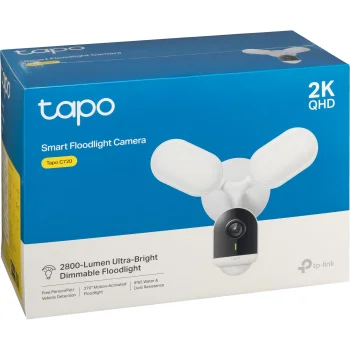 Tapo C720 Viedā āra novērošanas kamera ar apgaismojumu Balta