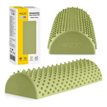 Sensorais pusvalnītis bērniem 4Fizjo SensoKID 30 cm, zaļš