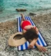 Trizand Pludmales Piknika Paklājs 190x66cm, Zila | Picnic Beach Waterproof Mat
