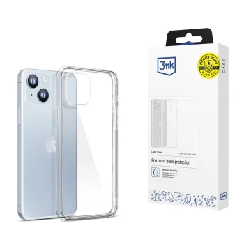 3Mk Protection Clear Case vāciņš Apple iPhone 14, Caurspīdīgs