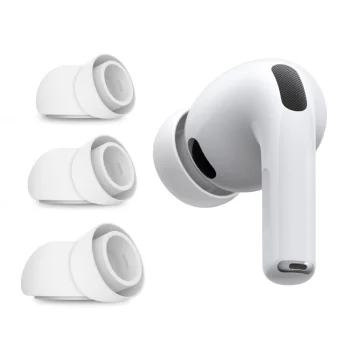 Tech-Protect silikona uzgaļi AirPods Pro 3 austiņām (S/M/L) - balti