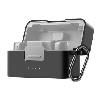Aizsargvāciņš Puluz PU744B priekš DJI Mic Mini, melns