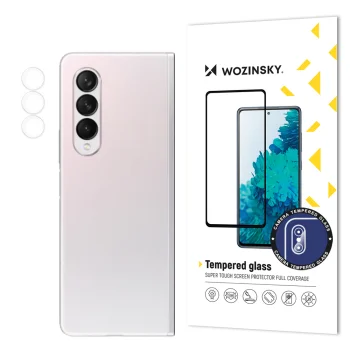 Wozinsky kameras aizsargstikls 9H Samsung Galaxy Z Fold 3, 0.2 mm