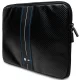 BMW Carbon & Blue Stripe klēpjdatora ietvars 14\", melns