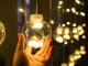 Ziemassvētku Aizkars, Virtene, Lampiņas, 138 LED, IP44, Silti Balts