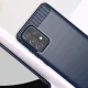 Carbon Case vāciņš Samsung Galaxy A72 4G zilā krāsā