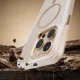 Vāciņš Clear Thin Mag priekš iPhone 17 Air 6.6\", zelta