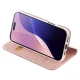Dux Ducis iPhone 16 Pro Max atverams vāciņš maciņš grāmatiņa Skin Pro, rozā
